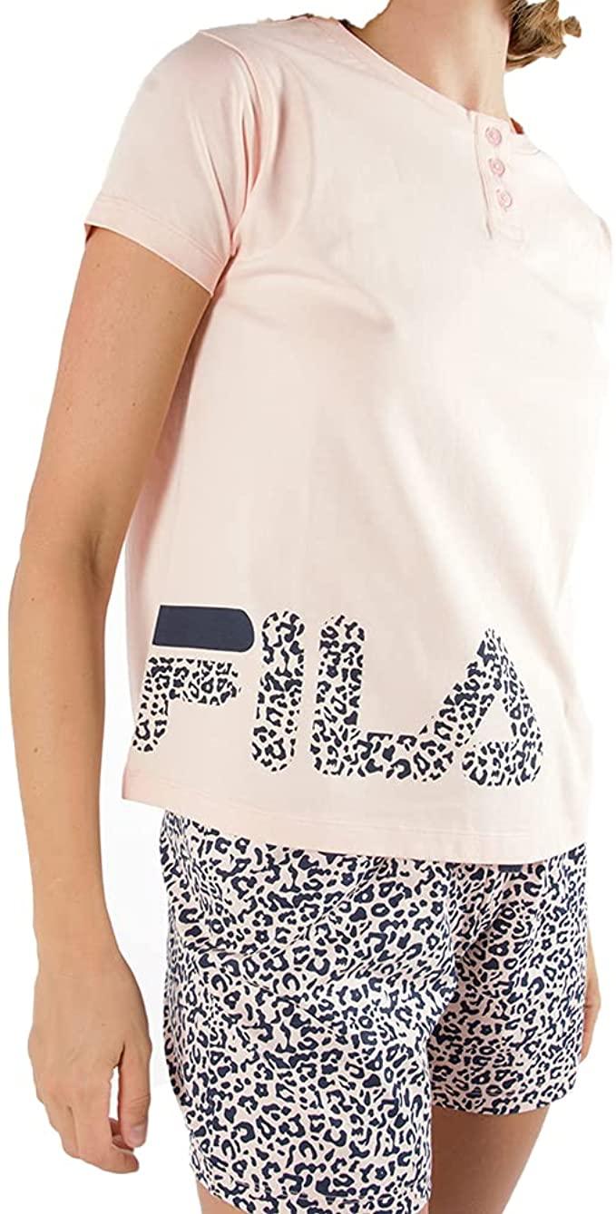 Fila Pigiama Estivo Corto Maniche Corte da Donna FPS4052 S32 - Passarelli Biancheria