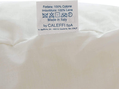 Caleffi Cuscino Letto Guanciale Merino in Poliuretano Espanso D20 - Passarelli Biancheria