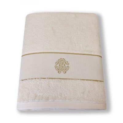 Roberto Cavalli Telo Bagno Spugna Gold New S60 - Passarelli Biancheria