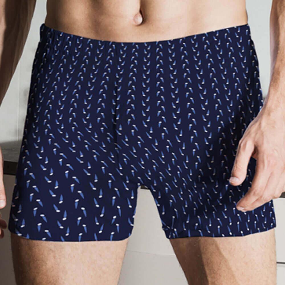 Nottingham Boxer da Uomo in Filo di Scozia B416S S12 - Passarelli Biancheria