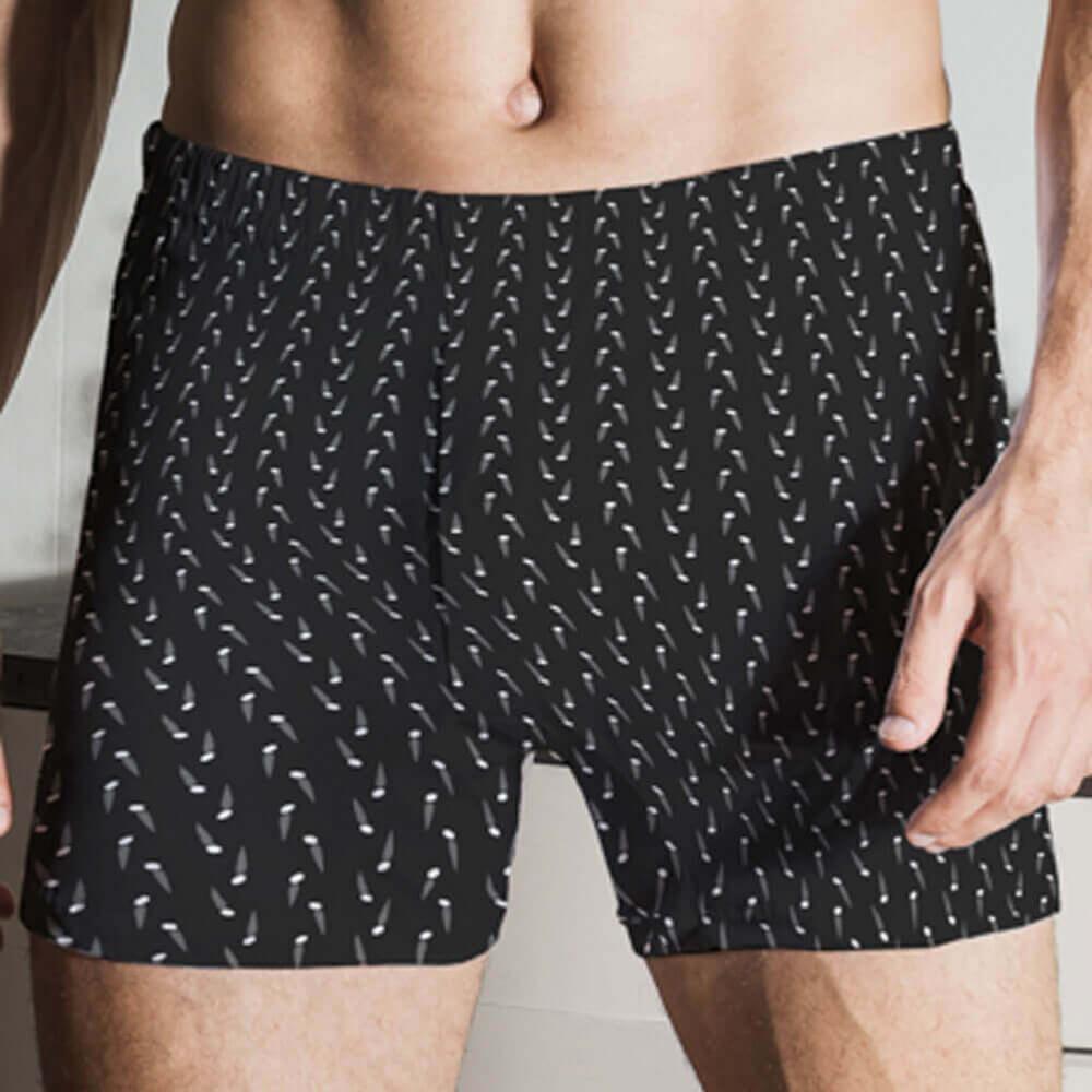 Nottingham Boxer da Uomo in Filo di Scozia B416S S12 - Passarelli Biancheria