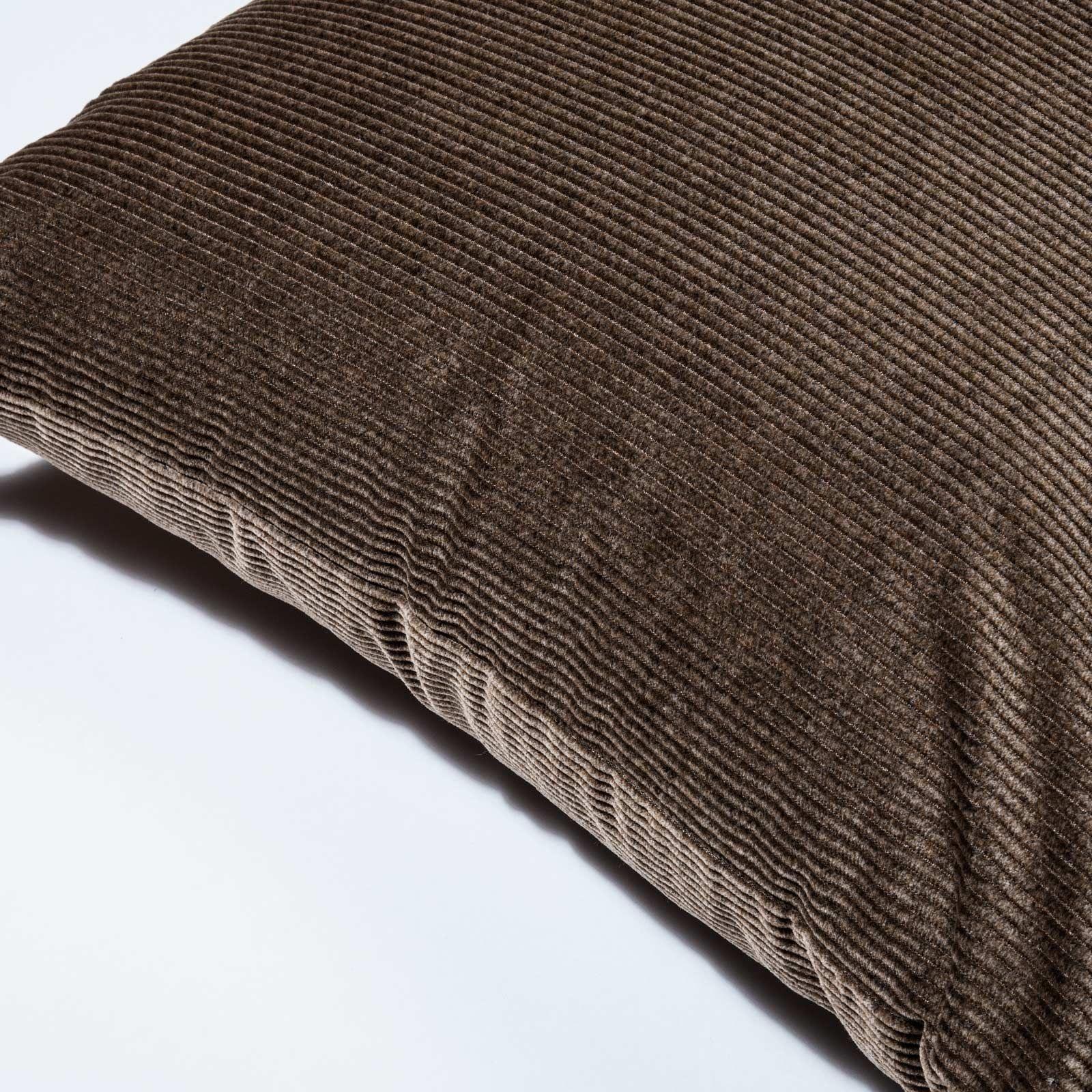 Caleffi Cuscino Arredo in Velluto a Coste 45x45 6575 D180 - Passarelli Biancheria