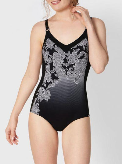 Triumph Costume Intero da Donna Charm Elegance OP 02 10201756 S74 - Passarelli Biancheria