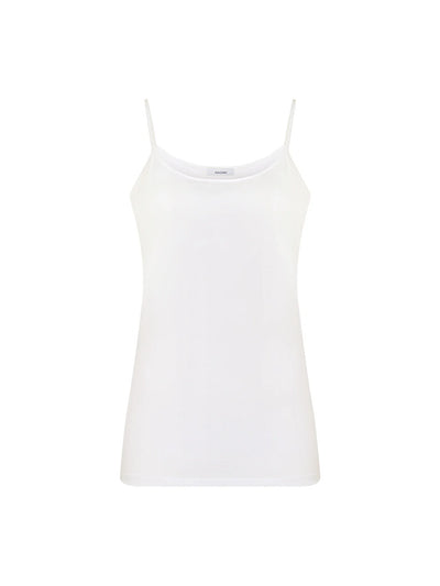 Ragno Canotta Intima da Donna Spalla Stretta Top in Filo di Scozia 71354E S12