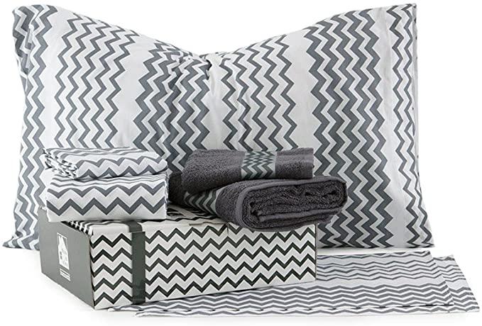 Bassetti Home Kit Regalo in a Box per letto Singolo una Piazza S72 - Vari Disegni - Passarelli Biancheria