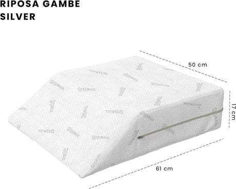 Cuscino Riposa Gambe Silver B36 - Passarelli Biancheria