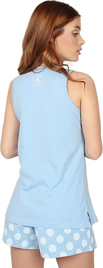 Santoro Gorjuss Pigiama Corto Canottiera da Donna 54464 S26 - Passarelli Biancheria