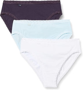 Sloggi Donna 24/7 Weekend Tai C3P 10198237 Confezione 3 Slip Tai S10 - Passarelli Biancheria