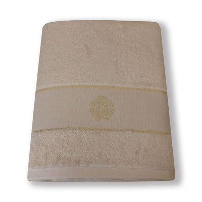 Roberto Cavalli Telo Bagno Spugna Gold New S60 - Passarelli Biancheria
