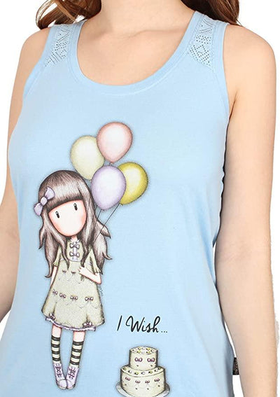 Santoro Gorjuss Pigiama Corto Canottiera da Donna 54464 S26 - Passarelli Biancheria