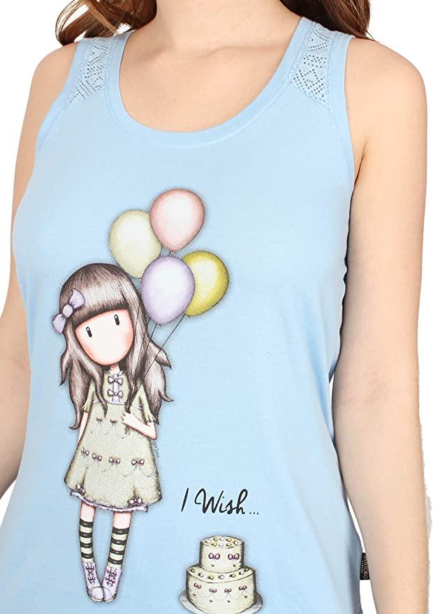 Santoro Gorjuss Pigiama Corto Canottiera da Donna 54464 S26 - Passarelli Biancheria