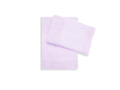 Daylight Set Asciugamani con Tela Aida 1+1 Spugna Alessandra D90 - Passarelli Biancheria