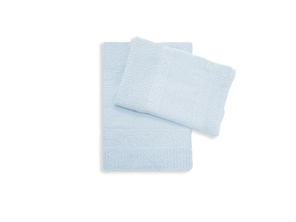 Daylight Set Asciugamani con Tela Aida 1+1 Spugna Alessandra D90 - Passarelli Biancheria