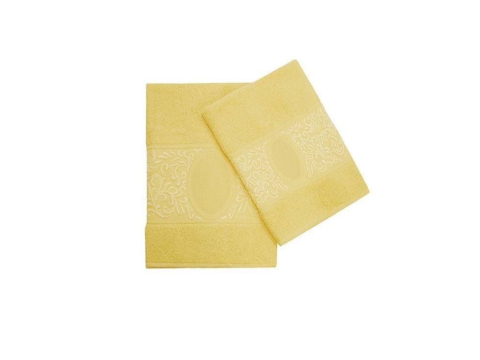 Daylight Set Asciugamani con Tela Aida 1+1 Spugna Alberta D90 - Passarelli Biancheria