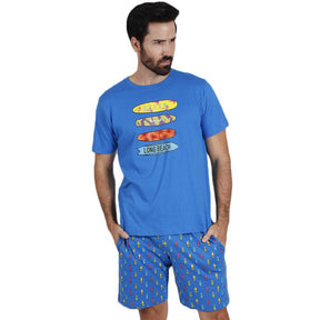 Admas Pigiama Corto Maniche Corte da Uomo Surf 55292 S22 - Passarelli Biancheria