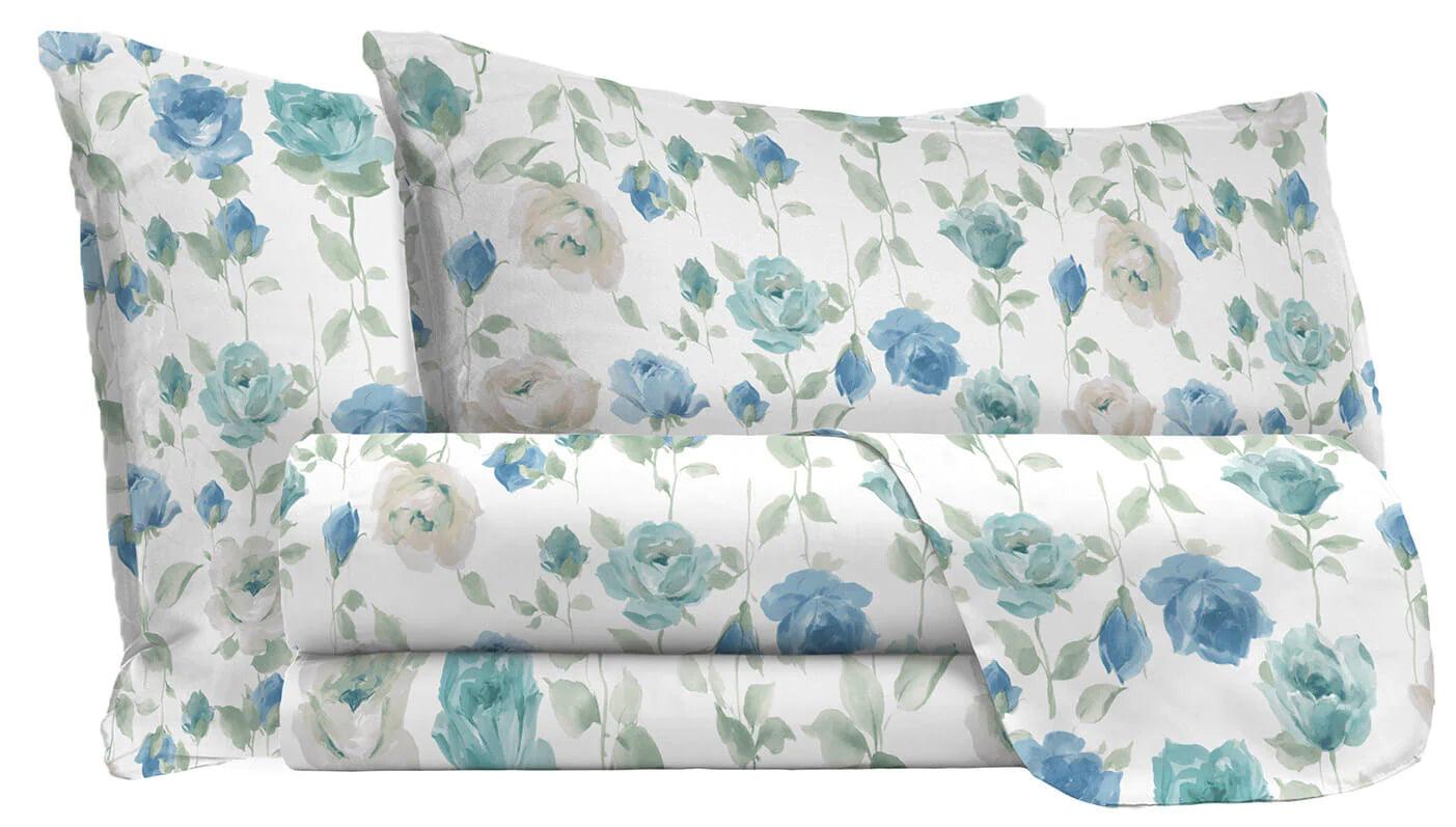 Athena Completo Letto Matrimoniale Made in Italy Grazia B42 - Passarelli Biancheria