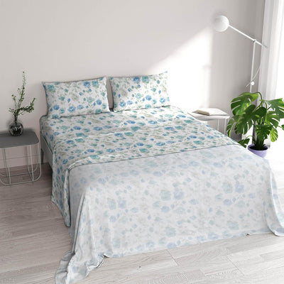 Athena Completo Letto Matrimoniale Made in Italy Grazia B42 - Passarelli Biancheria