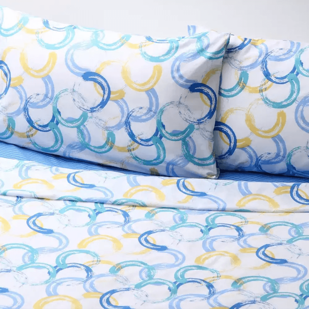 Bassetti Completo Lenzuola Una Piazza Febe D28 - Passarelli Biancheria