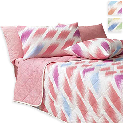 Bassetti Completo lenzuola Singolo Slating con Doppie Federe S35 - Passarelli Biancheria