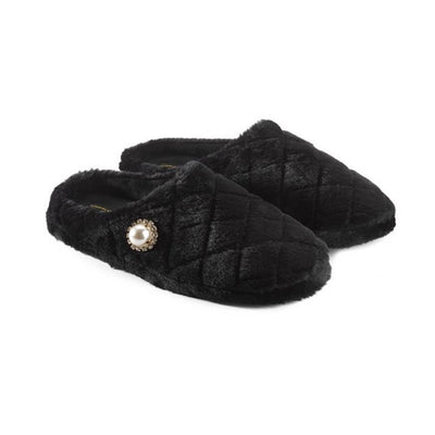 Emanuela Biffoli Pantofole da Donna Ecofur Perla 30011 D14 - Passarelli Biancheria