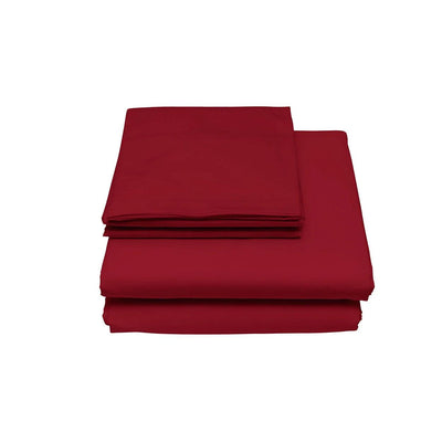 Completo Lenzuola in Puro Cotone Tinta Unita Colors Matrimoniale B42 - Passarelli Biancheria