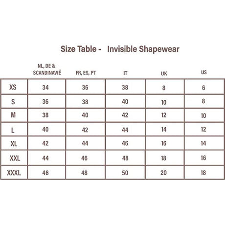 Bye Bra Light Control Invisible Short S20 - Passarelli Biancheria