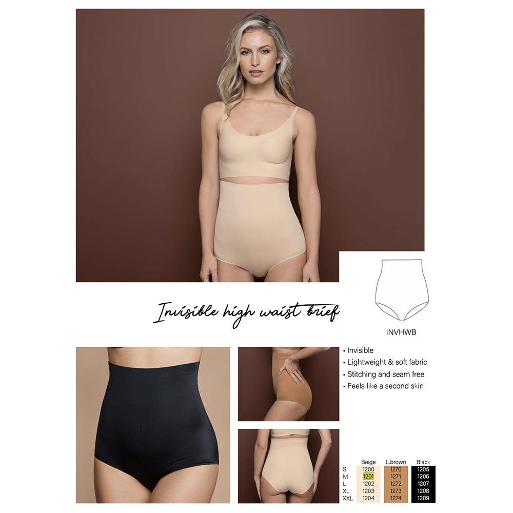Bye Bra Invisible High Waist Brief 1201 S20 - Passarelli Biancheria