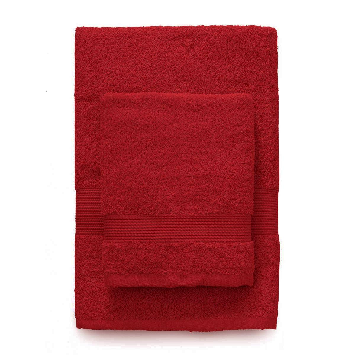 Set Asciugamani Zucchi Solo Tuo | 1 Viso 60x110cm + 1 Ospite 40x60cm In Cotone 560g/m² - Foto 4