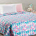 Caleffi Copriletto Estivo Matrimoniale in Cotone Piquet Summer Breeze Pink 1002085 D30 - Passarelli Biancheria