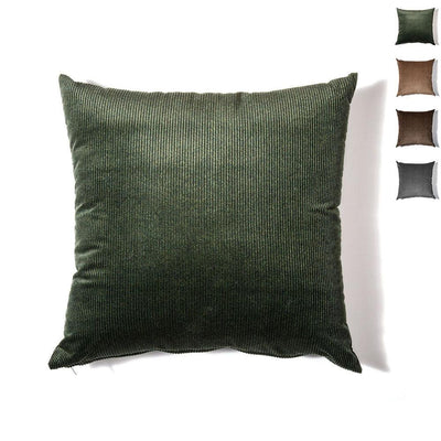 Caleffi Cuscino Arredo in Velluto a Coste 45x45 6575 D180 - Passarelli Biancheria