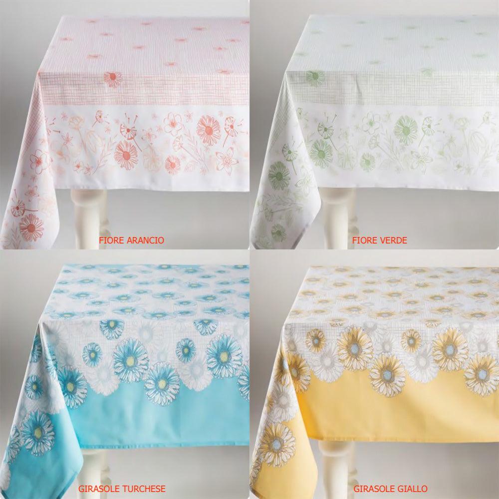 Caleffi Tovaglia in Cotone senza Tovaglioli da 6 Posti - Vari Disegni D70 - Passarelli Biancheria