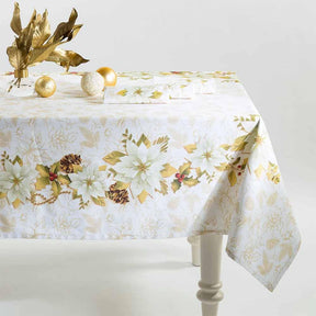 Caleffi Tovaglia in Puro Cotone Stampa Digitale Stella - Varie Dimensioni - Passarelli Biancheria