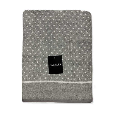 Carrara Telo Bagno 95x150 Spugna Pois S25 - Passarelli Biancheria