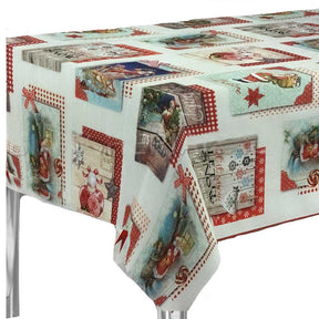 Equart Tovaglia Antimacchia Natalizia 150x240 Let It Snow S30 - Passarelli Biancheria