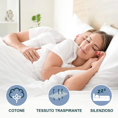 Pierre Cardin Coprimaterasso Sanitario Marisol per Letto Singolo D14 - Passarelli Biancheria