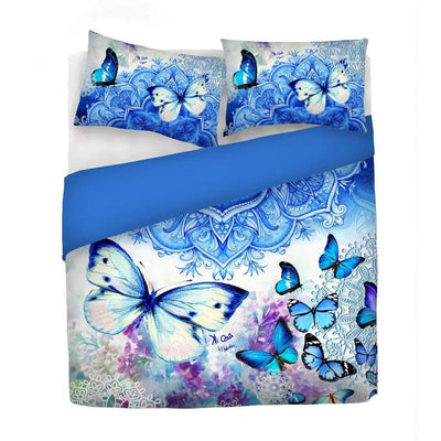 Kiosa Parure Copripiumino Matrimoniale in Cotone kio634 B66 - Passarelli Biancheria