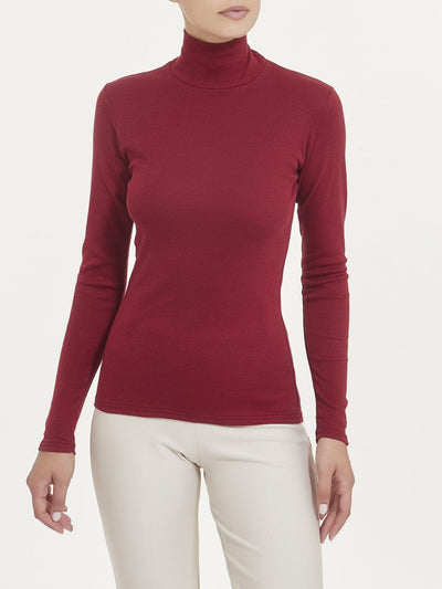 Ragno Maglietta da Donna a Collo alto in Caldo Cotone S16 - Passarelli Biancheria