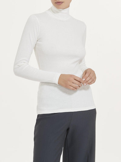 Ragno Maglietta da Donna a Collo alto in Caldo Cotone S16 - Passarelli Biancheria