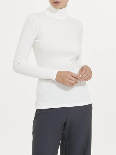 Ragno Maglietta da Donna a Collo alto in Caldo Cotone S16 - Passarelli Biancheria