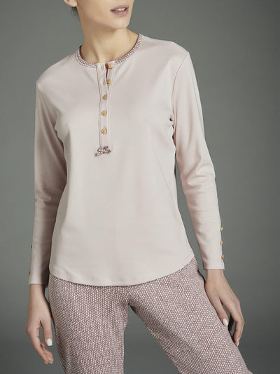 Ragno Pigiama Invernale in Caldo Cotone da Donna DA33N1 S27 - Passarelli Biancheria