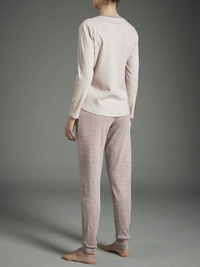 Ragno Pigiama Invernale in Caldo Cotone da Donna DA33N1 S27 - Passarelli Biancheria