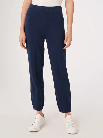 Ragno Pantalone da Donna in piquet di cotone elasticizzato DC61PB S28 - Passarelli Biancheria