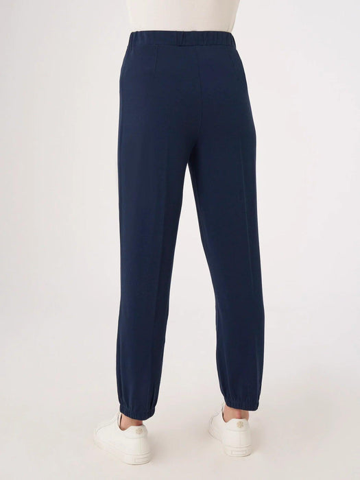 Ragno Women's trousers in stretch cotton piqué DC61PB S28