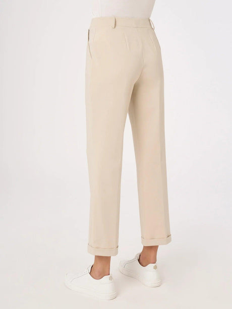 Ragno Pantalone da Donna straight leg in Compact Light DC70PP S56 - Passarelli Biancheria