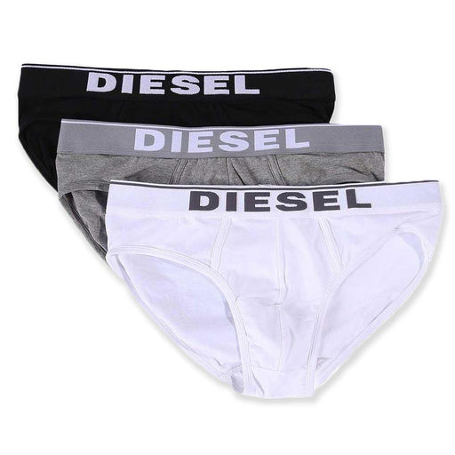 Diesel Confezione 3 Slip Uomo con Elastico Esterno 00SH05 S37 - Passarelli Biancheria