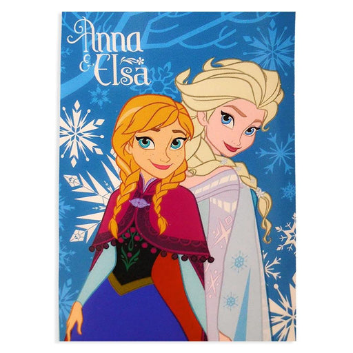 Coperta Plaid in Morbido e Caldo Pile Frozen Anna & Elsa D65 - Passarelli Biancheria