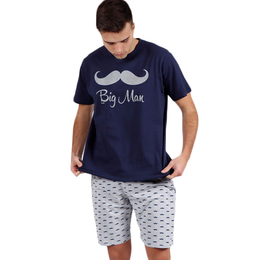 Diver Pigiama Corto da Uomo Maniche Corte 55272 S22 - Passarelli Biancheria