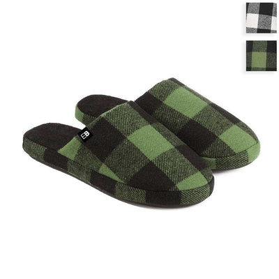 Emanuela Biffoli Pantofole da Uomo Tartan D12 - Passarelli Biancheria