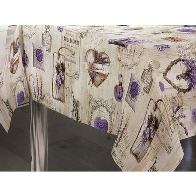 Equart Tovaglia Antimacchia Bye Bye Varie Fantasie - Varie Dimensioni - Passarelli Biancheria