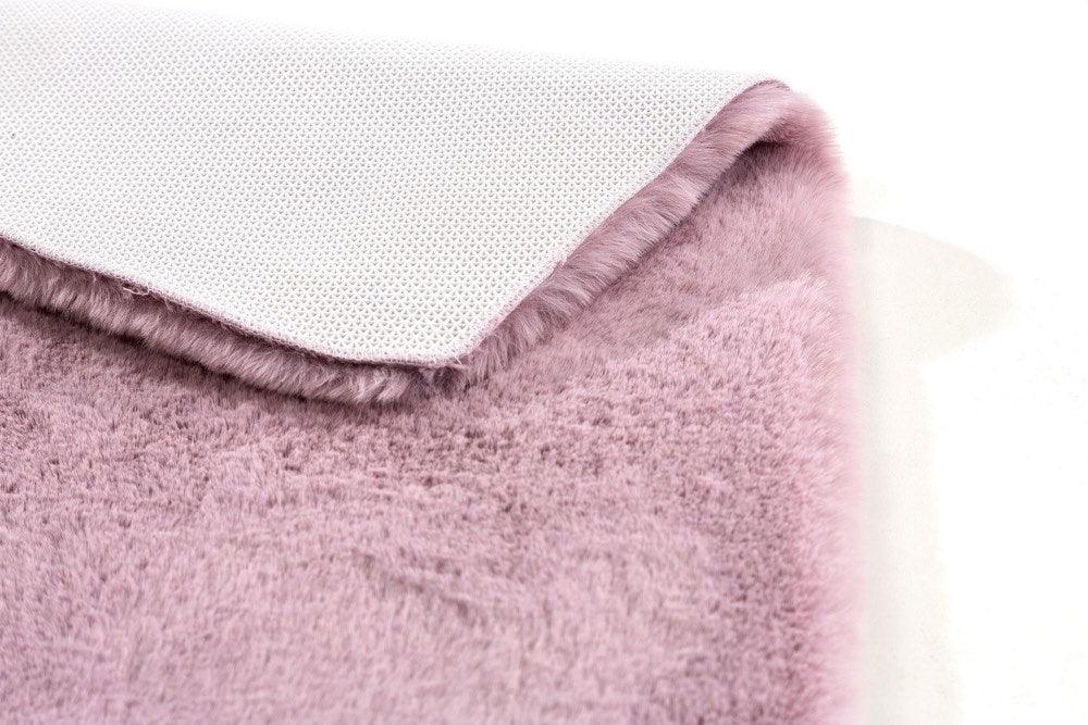 Arte Tappeti Tappeto Fiji Effetto Pelliccia Retro Gommato anti Scivolo - Varie Dimensioni - Passarelli Biancheria